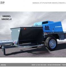 MANUEL D'UTILISATION VM20CL/VM20CL.E