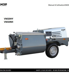 MANUEL D'UTILISATION VM20HY/VM20MI