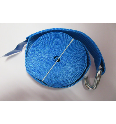 Sangle D'Arrimage  A Clicquet Larg50 Mm 9Ml Crochet J 5Tonnes